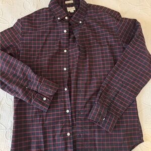 J. Crew Men’s Oxford Navy and Maroon